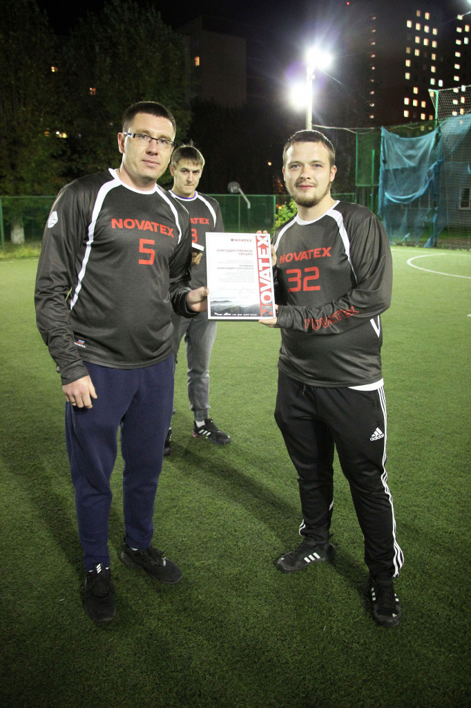 «Новатекс» занял 3 место на VI чемпионате «Екабайт-УПИ»!