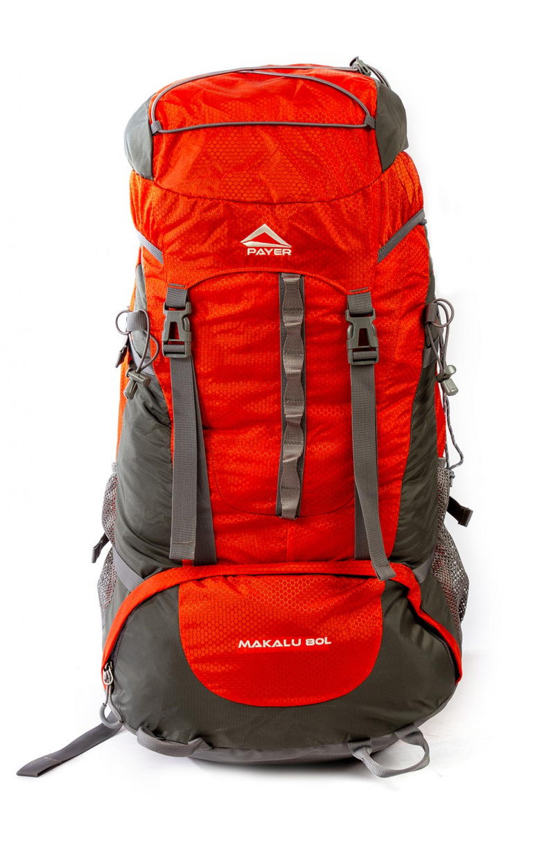 Рюкзак туристический PAYER Makalu (Макалу) 80L (оранжевый)