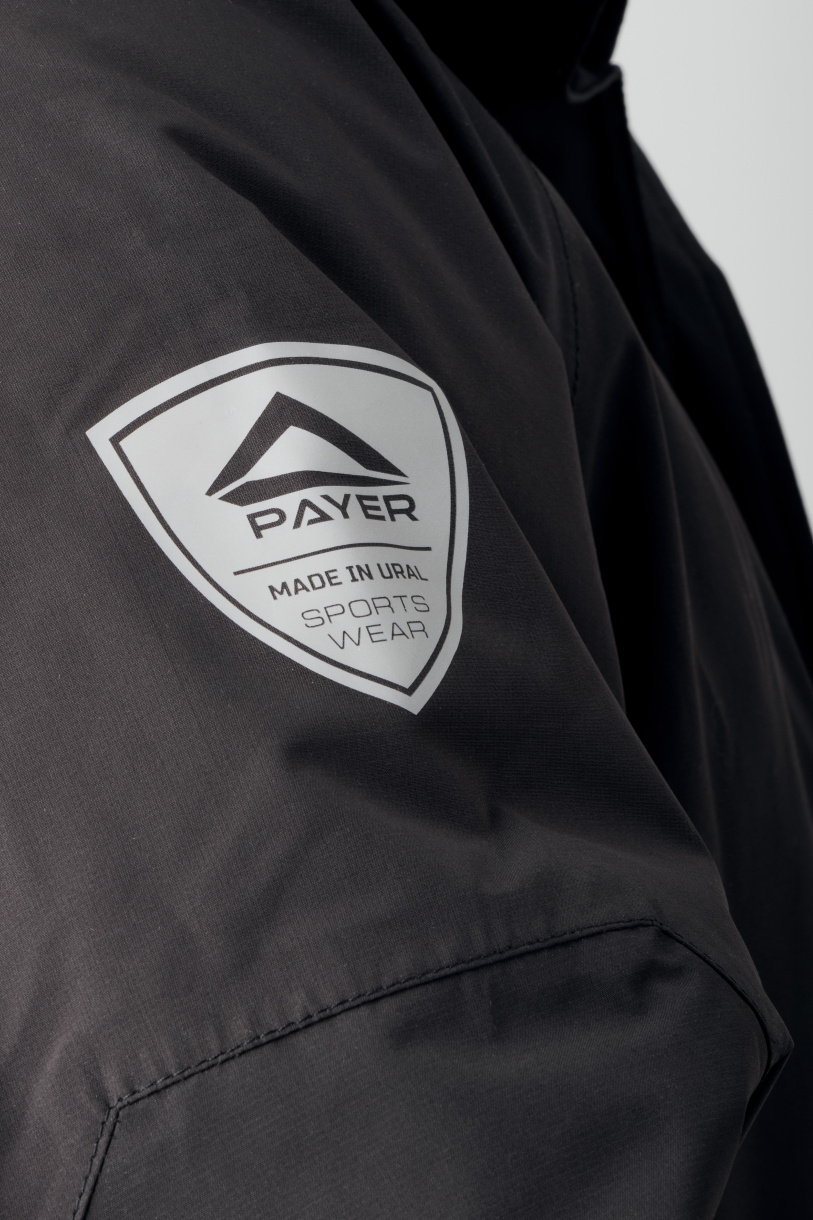 Север мембранная куртка PAYER, зимняя -45,черный