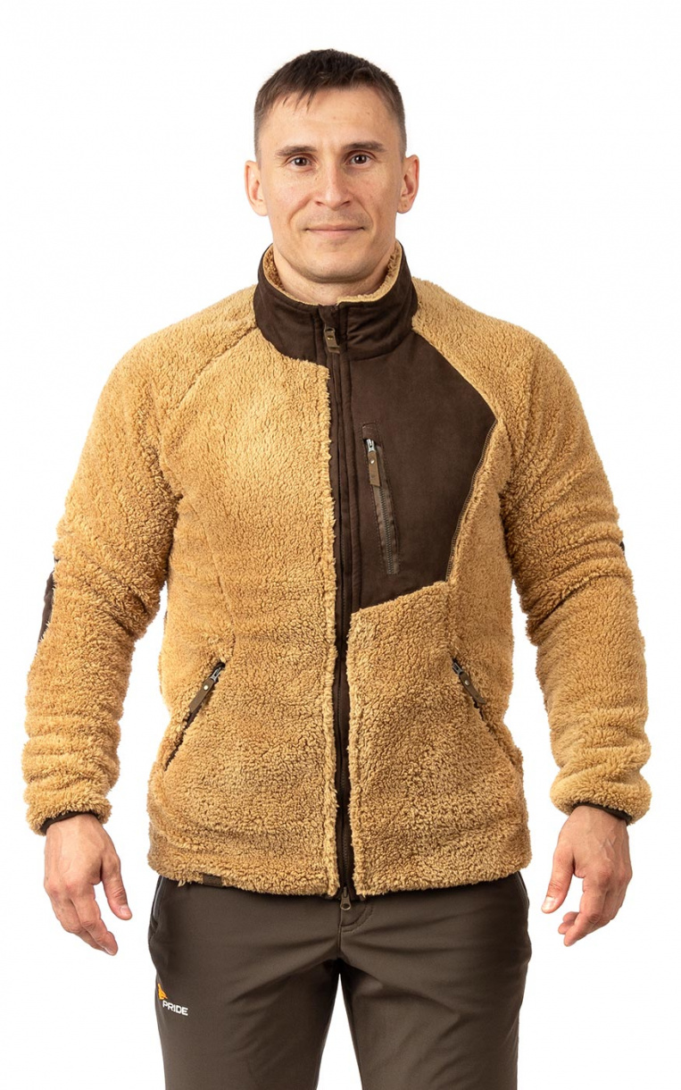 Манчестер толстовка PRIDE, демисезонная, флис, бежевый