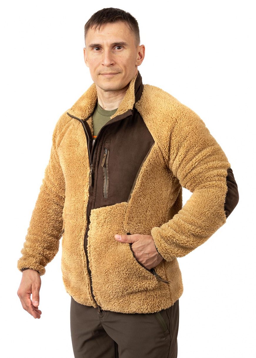 Манчестер толстовка PRIDE, демисезонная, флис, бежевый